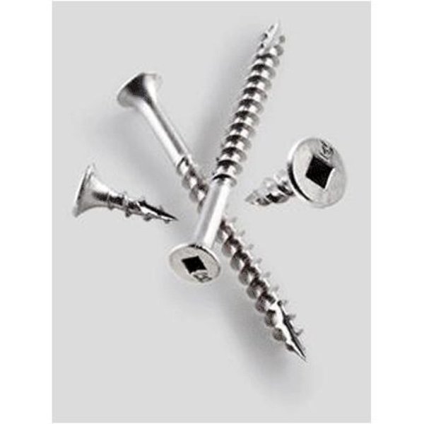 Simpson Strong-Tie Deck Screw, 2-1/2 in, Flat Head S08250DBB